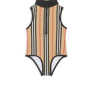 Girls size 6 Burberry one piece swimsuit
